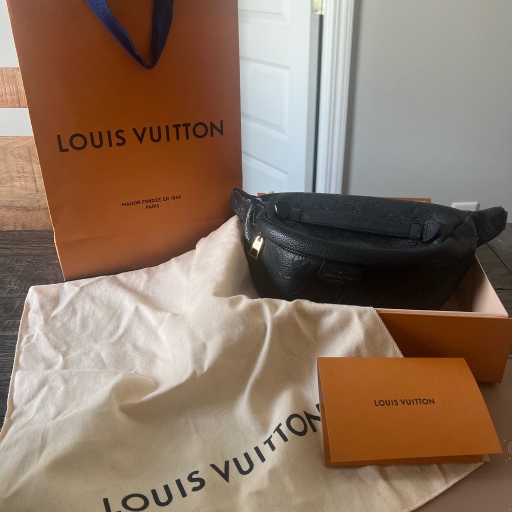 Louis Vuitton black bumbag